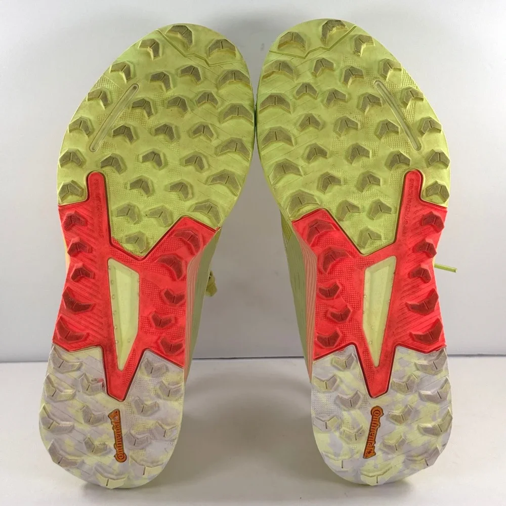 Adidas Terrex Agravic Flow 2.0 GTX Mens 7.5 Neon Yellow Trail Shoes H03383